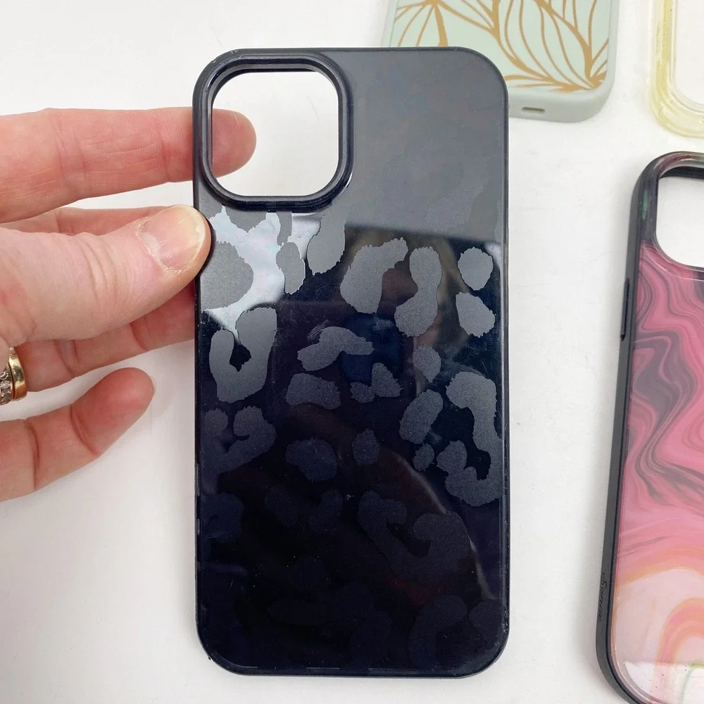 Stylish Mixed-Pattern iPhone Protective Case – Assorted Colors